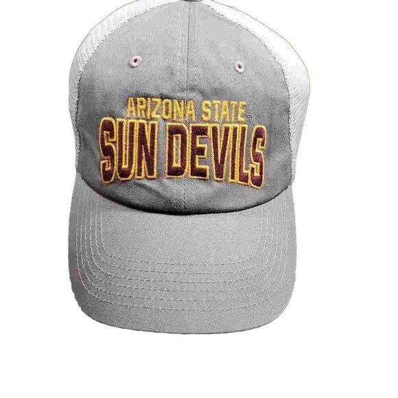 SUN DEVILS ARIZONA STATE BALL CAP TRUCKERS HAT FOOTBALL - Picture 5 of 8